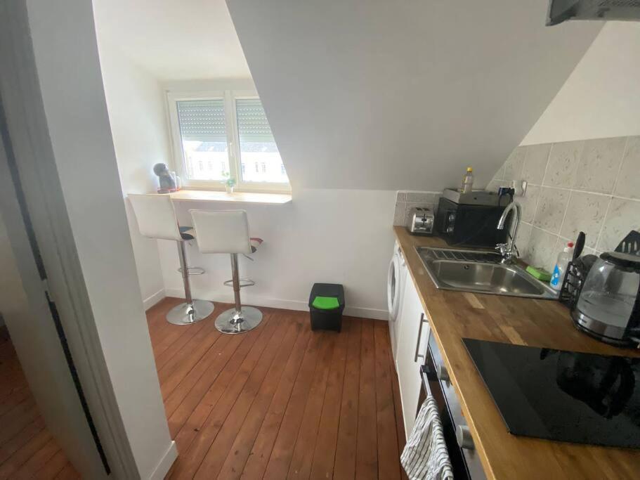 Ferienwohnung Emeraude T Avec Salle De Sport Amiens Exterior foto